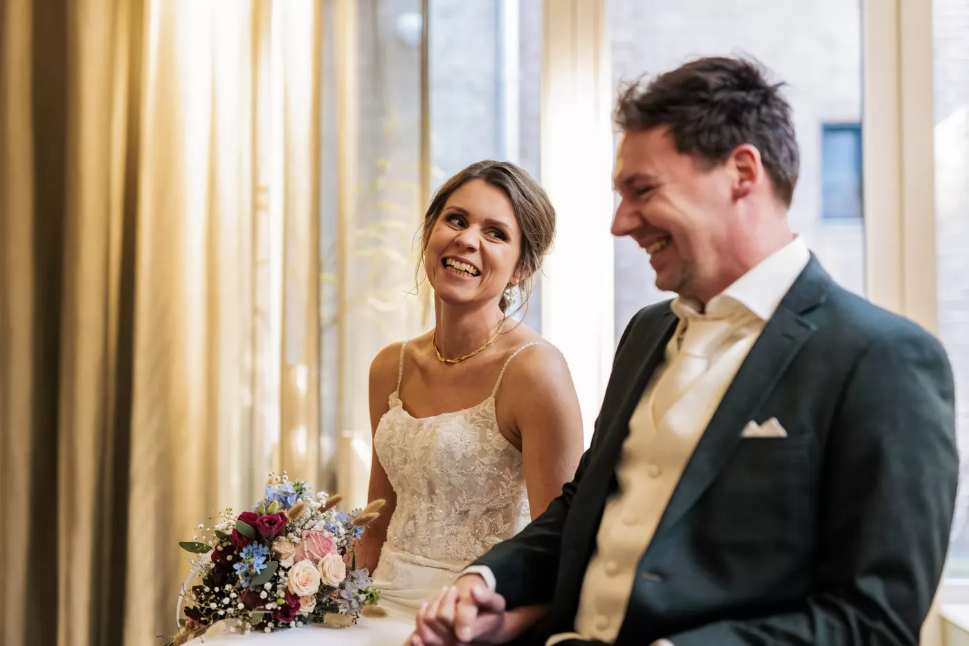 Ceremonie tijdens een bruiloft