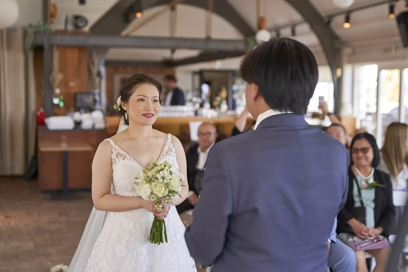 Ceremonie tijdens een bruiloft