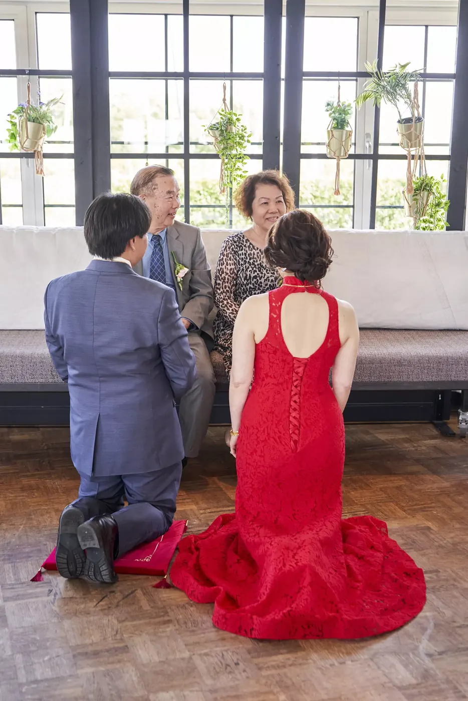Ceremonie tijdens een bruiloft