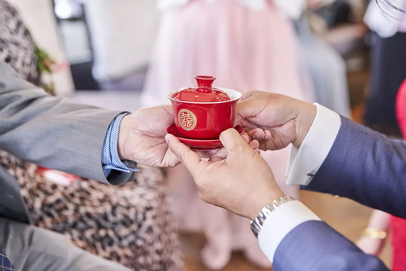 Ceremonie tijdens een bruiloft