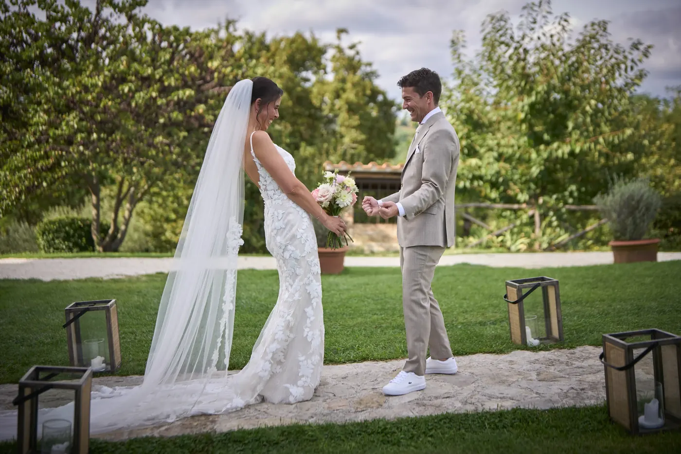 Bruiloft in Italie