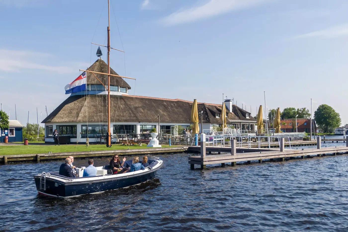 Moment uit de trouwreportage in Amsterdam
