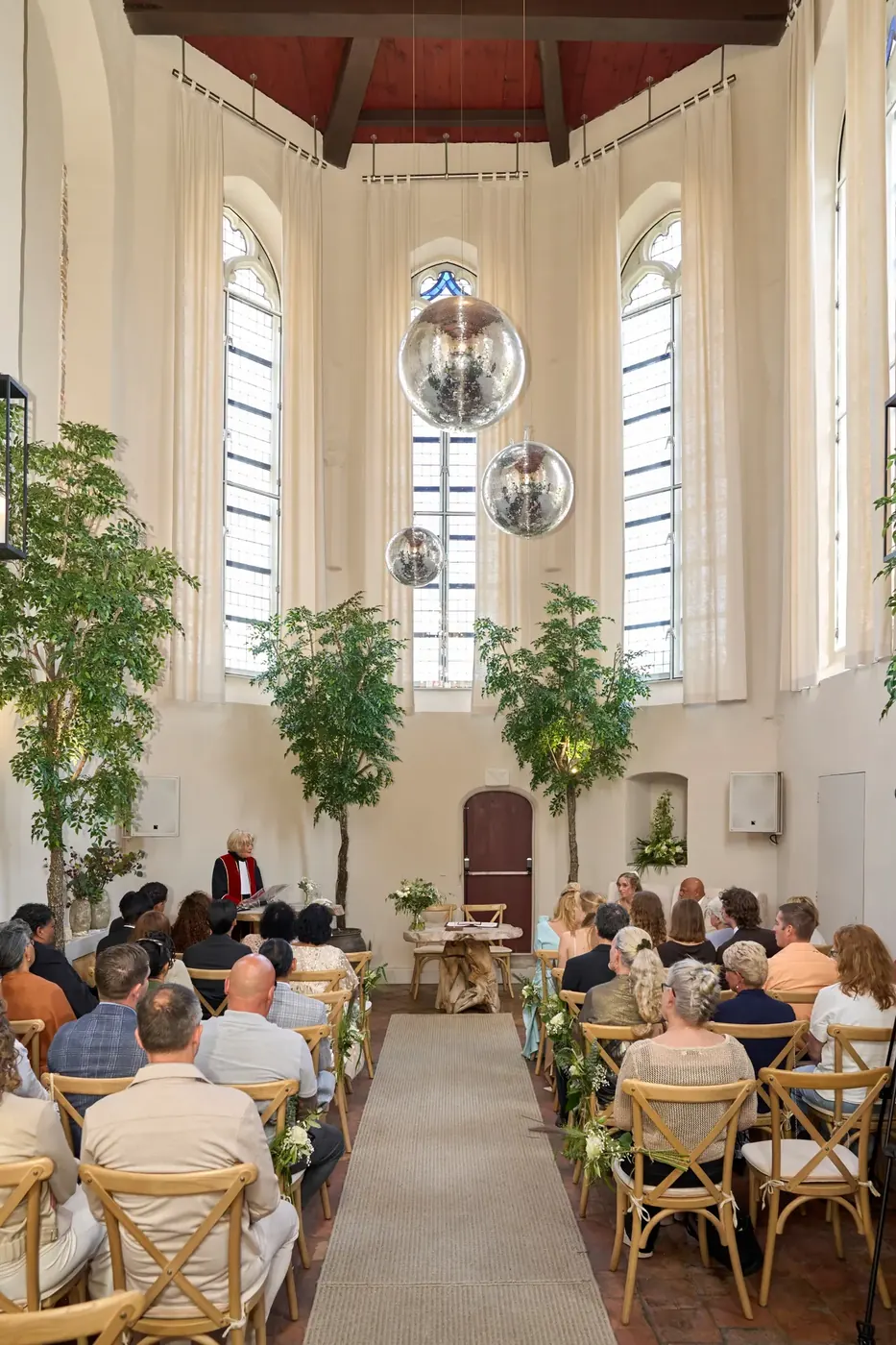Ceremonie tijdens een bruiloft