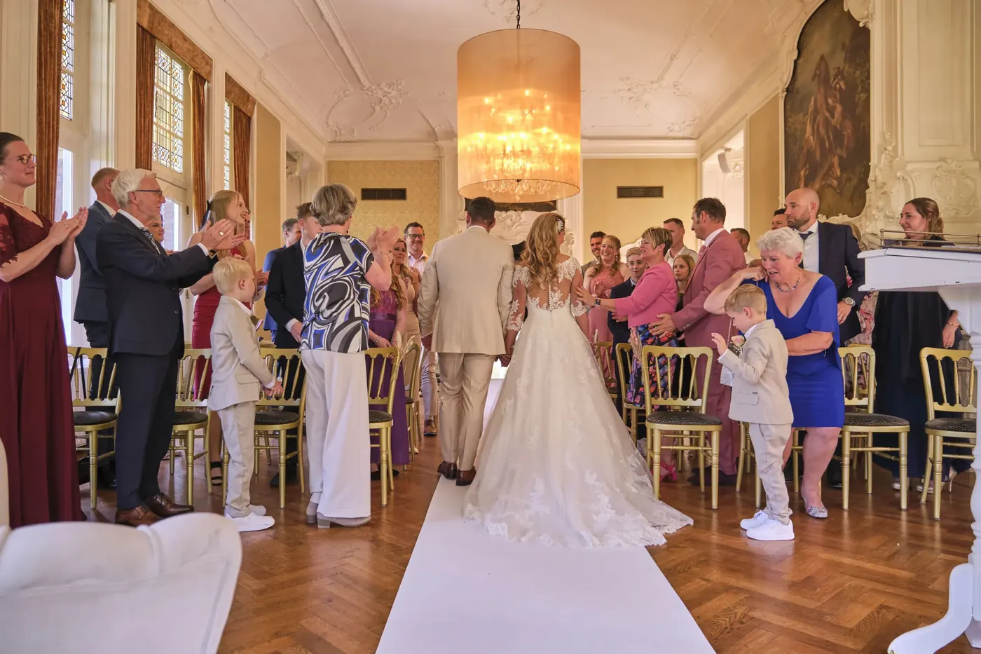 Ceremonie tijdens een bruiloft