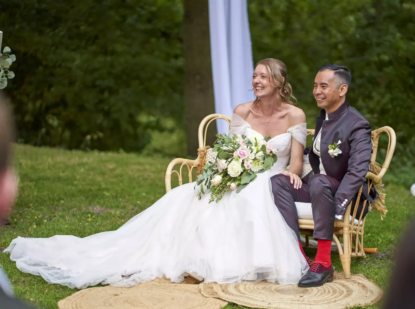 Ceremonie tijdens een bruiloft