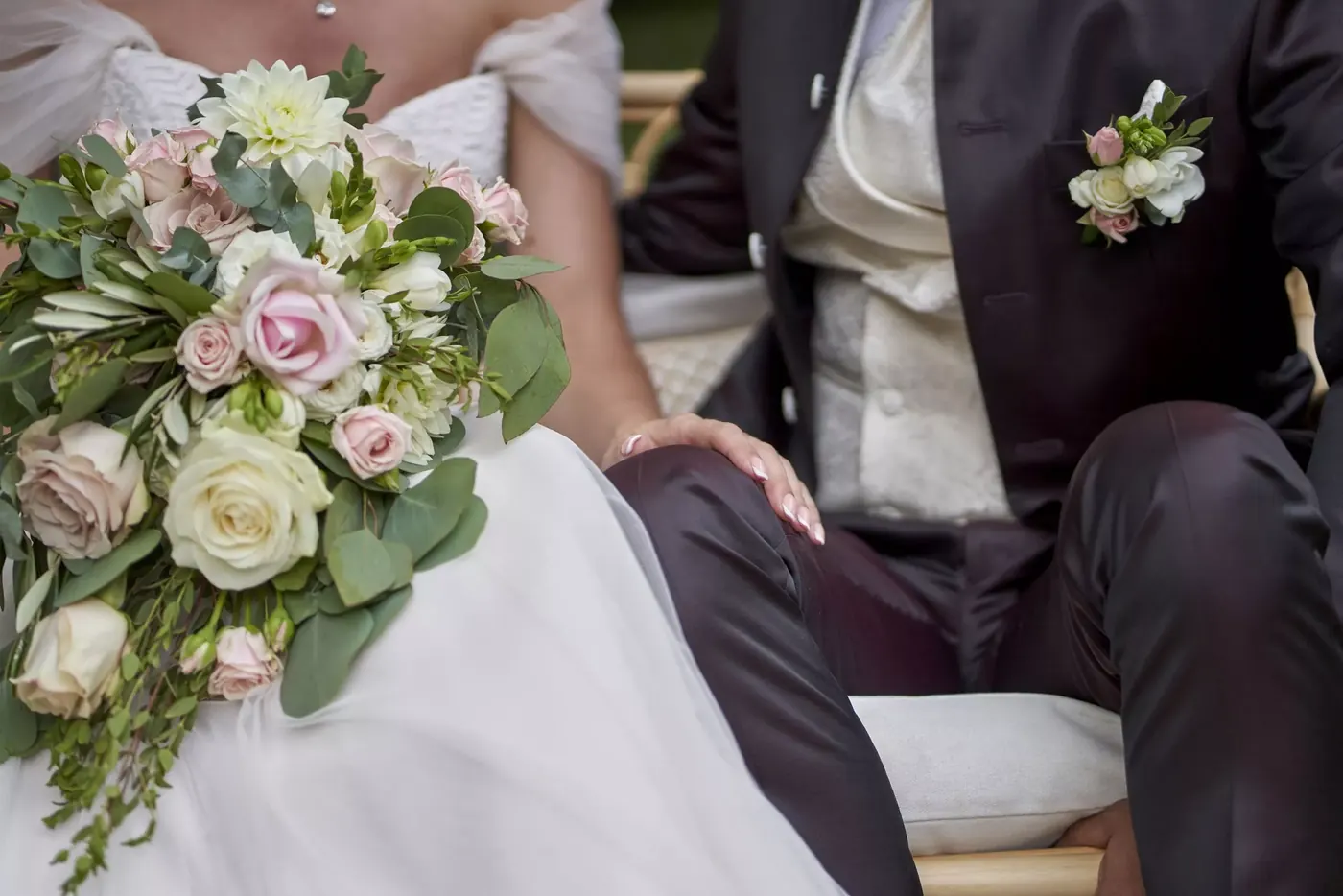 Ceremonie tijdens een bruiloft in Amsterdam